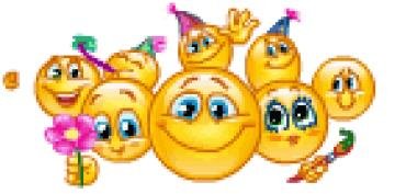 Смайлик анимация на прозрачном фоне