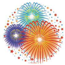 Смайлик фейерверк