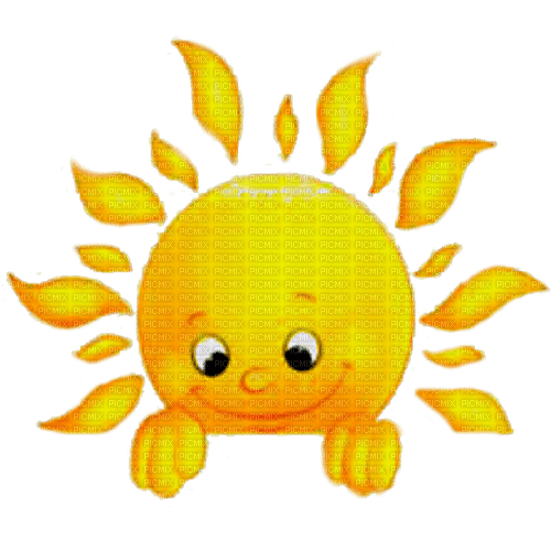 Анимированное солнышко