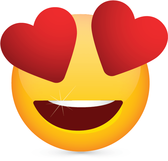 Смайлики и сердечки