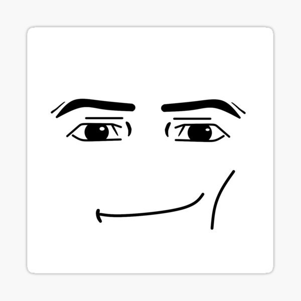 Man face Roblox
