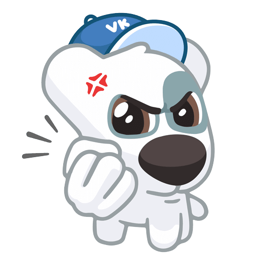 Стикер пес Спотти