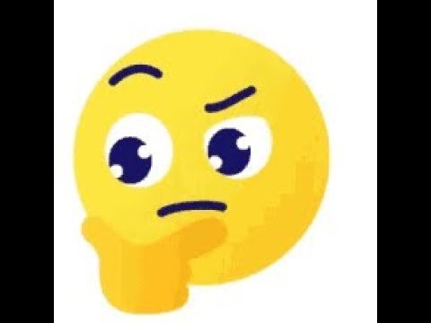 Задумчивый смайлик