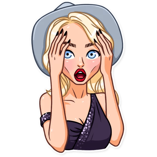 Стикеры телеграм Алена Шишкова