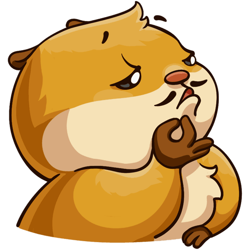 Стикеры ВК хомяк Сеня