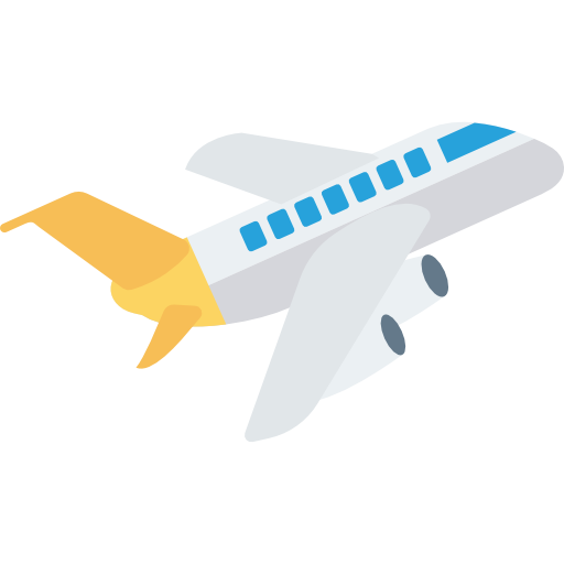 Значок самолета без фона