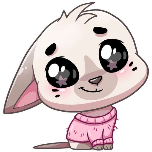 Бисквит в свитере Стикеры