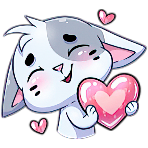 Милые смайлики с сердечками