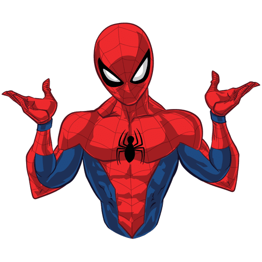 Стикеры человек паук ВК