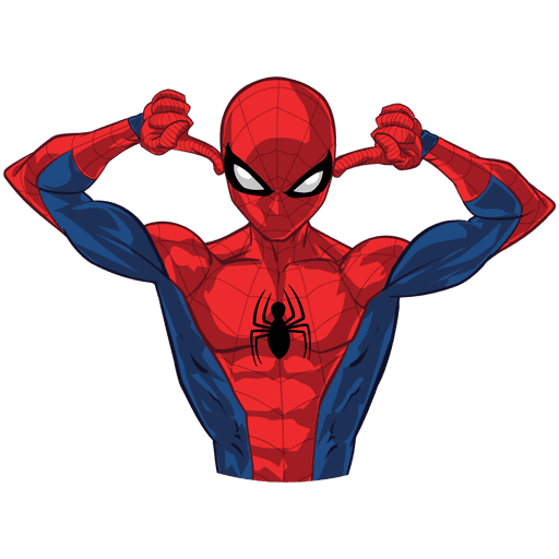 Смайлик человек паук