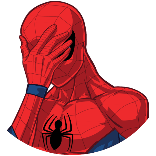 Стикеры человек паук на прозрачном фоне (40 фото)