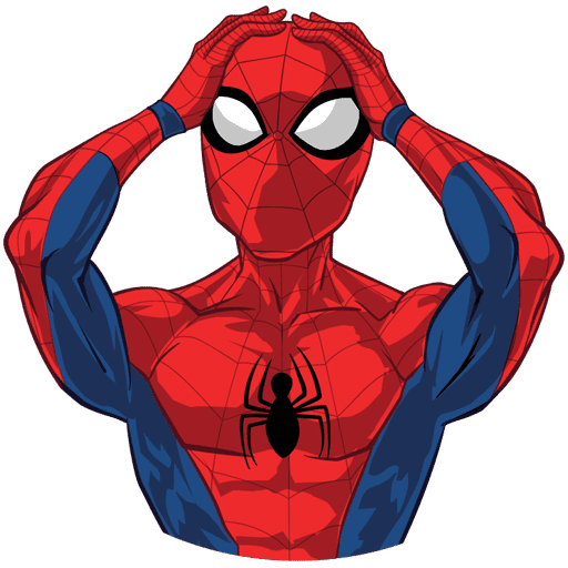 Стикеры человек паук ВК