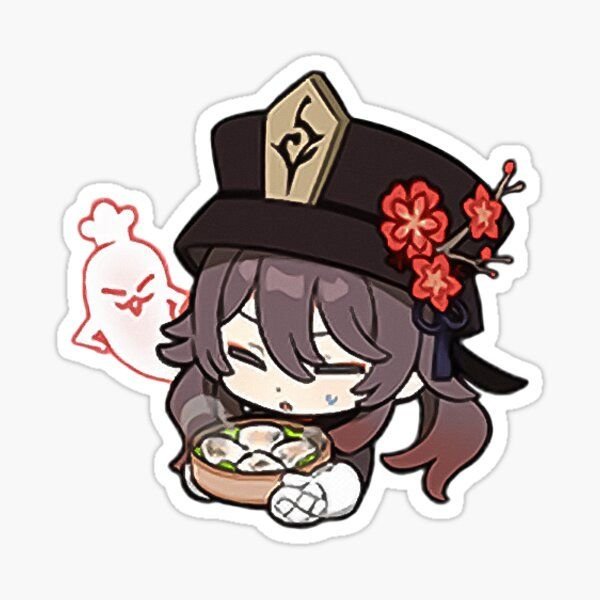 Ху Тао Стикеры