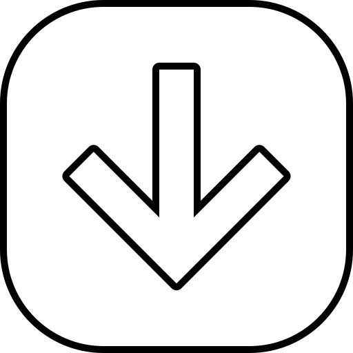 Длинная стрелка вниз