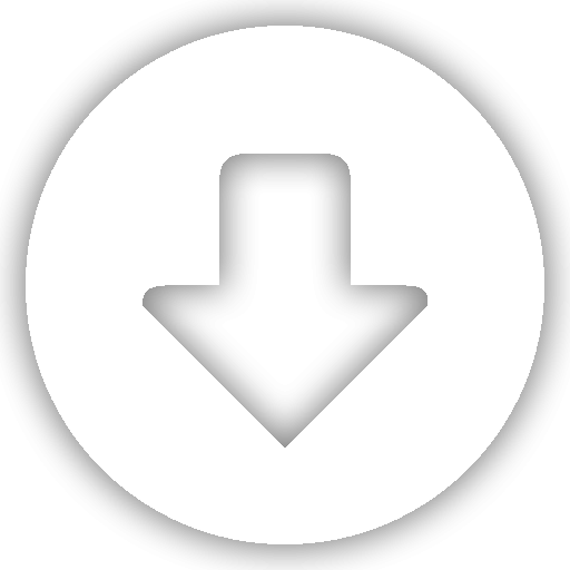 Значок стрелочка белая