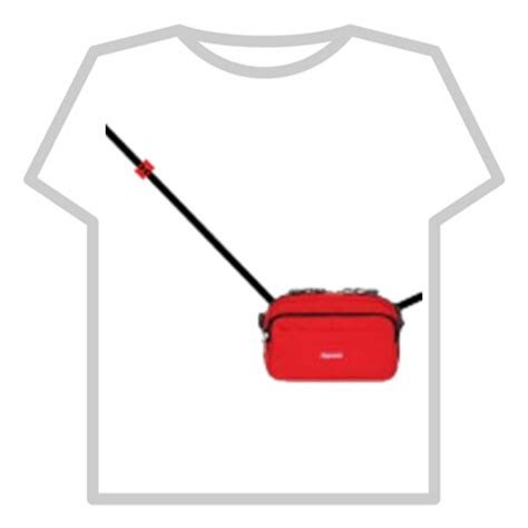 T-Shirt Roblox Supreme Red сумки