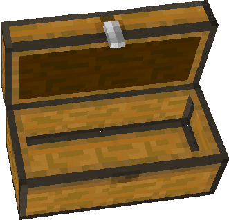 Открывающийся сундук из МАЙНКРАФТА