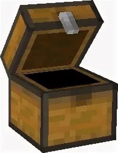 Открывающийся сундук из МАЙНКРАФТА