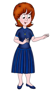 Мультяшная мама в полный рост