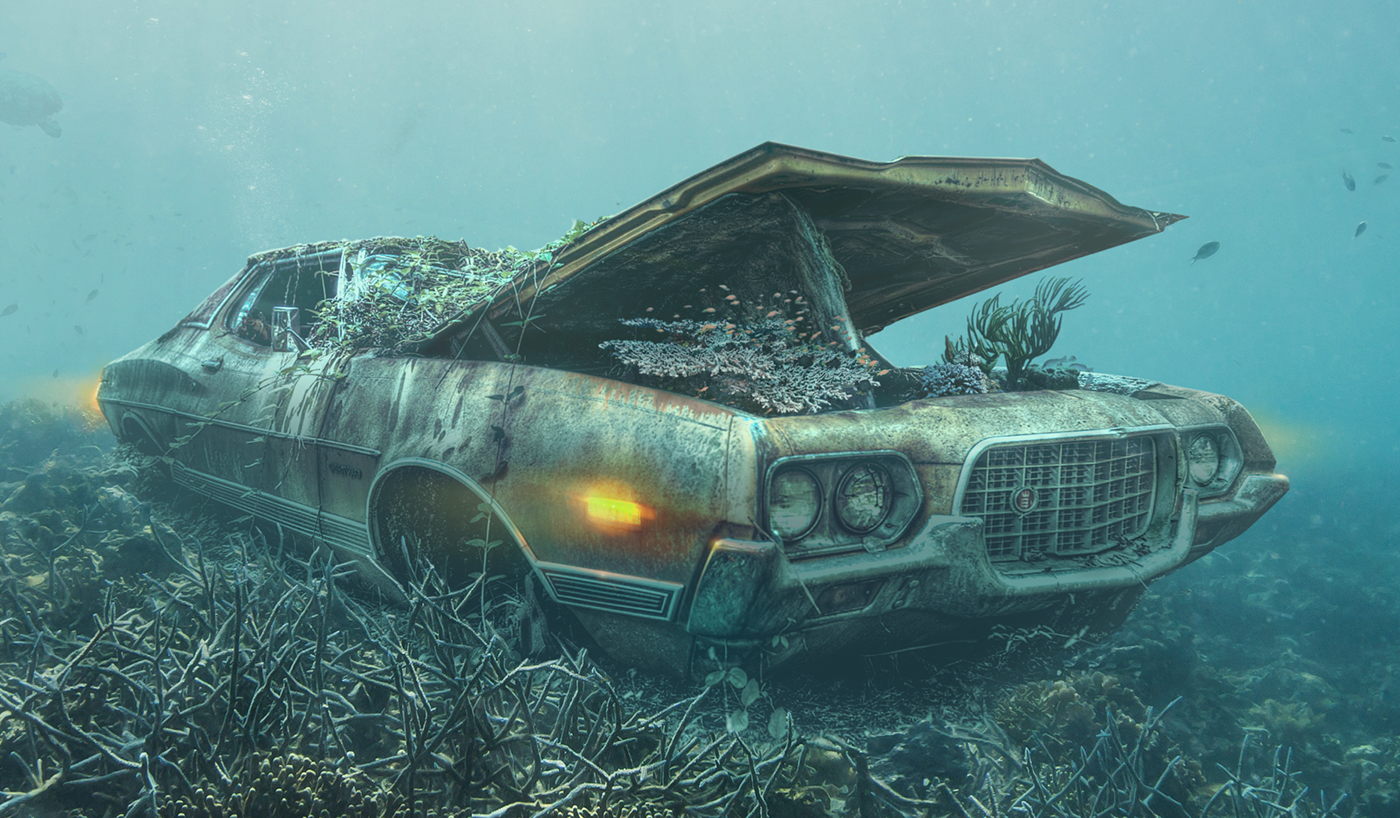 К чему снится тонущая машина. Машина под водой. Затонувшие машины. Заброшенные машины под водой. Машина тонет.