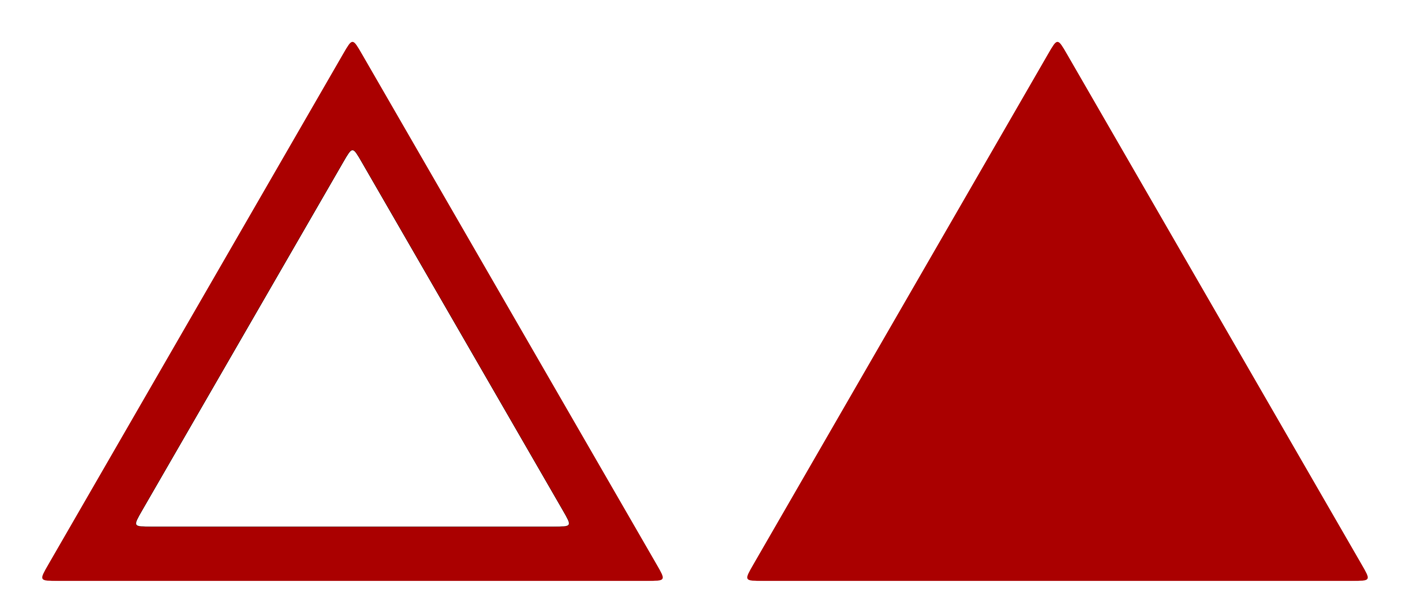Равнобедренный треугольник символ. Треугольник. Красный треугольник. Красный треугольник знак. Треугольный знак.