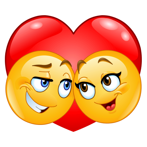 Смайлики любовь