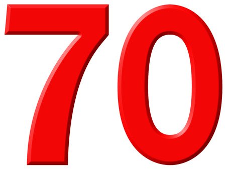Цифра 70