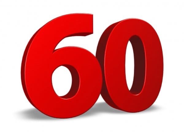 60 Лет цифры
