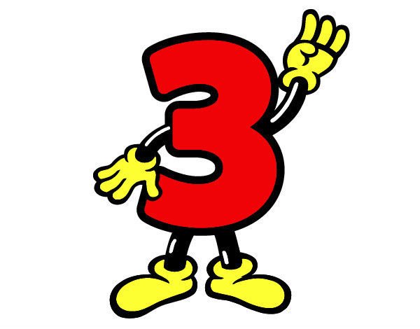 Цифры человечки