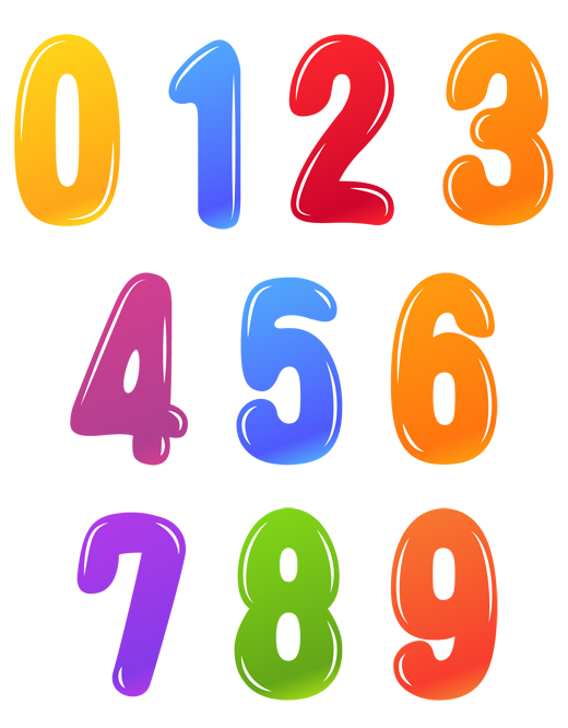 1а цифры. Цветные цифры. Разноцветные цифры. Красочные цифры для детей. Красивые цифры для детей.