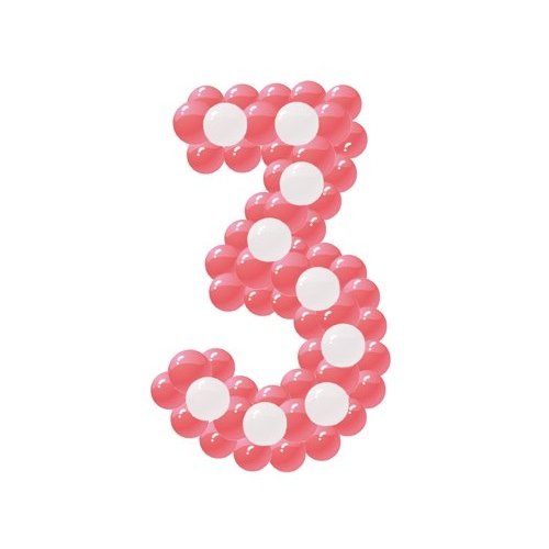 Цифры из шаров