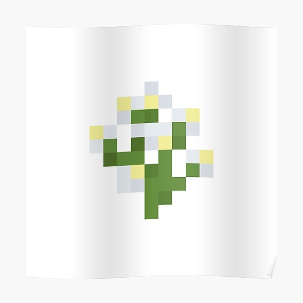 Цвяток из МАЙНКРАФТА Ъ