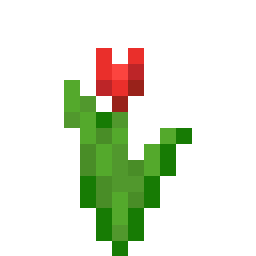 Цветок майнкрафт на прозрачном фоне (41 фото)