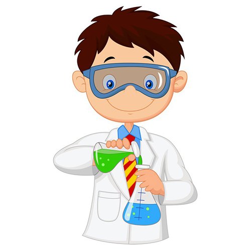 Лаборанты мультяшные