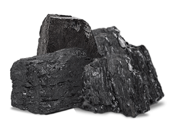 Уголь без фона