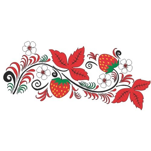 Орнамент ягоды