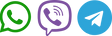 Значок вайбер телграмм вотс ап