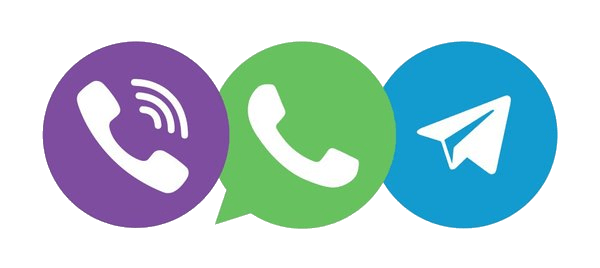 Иконки WHATSAPP Viber Telegram