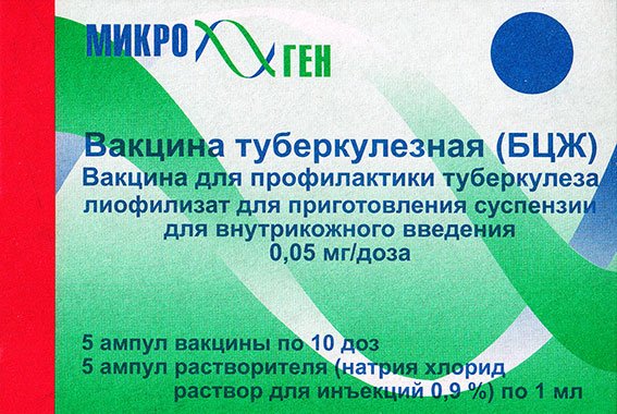 Вакцина БЦЖ название препарата