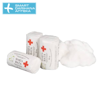 Вата медицинская без упаковки