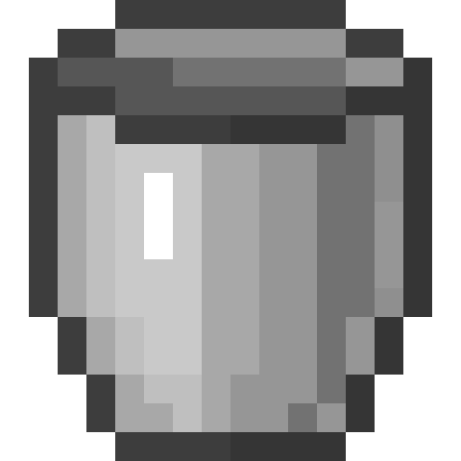 Ведро воды из МАЙНКРАФТА