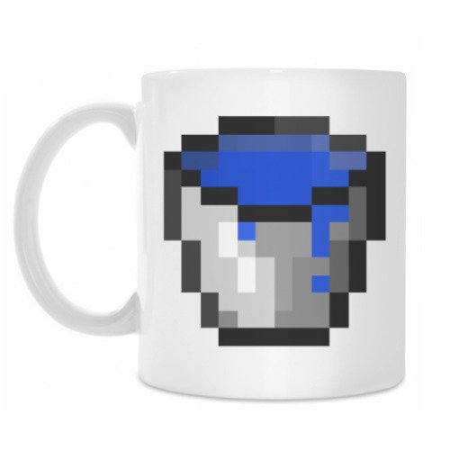 Текстура ведра воды майнкрафт