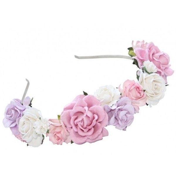 Венок из цветов на голову на прозрачном фоне (39 фото)