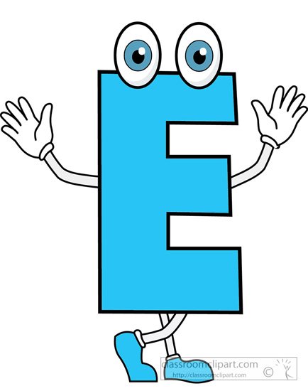 Буква ё с глазками и ручками