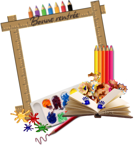 Рамка вырез Школьная