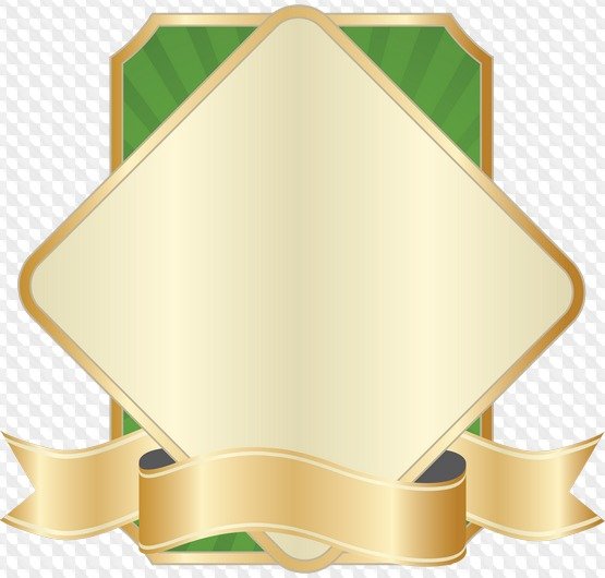 Рамка для школьной виньетки на прозрачном фоне