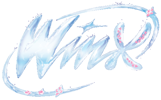 Надпись Винкс на прозрачном фоне