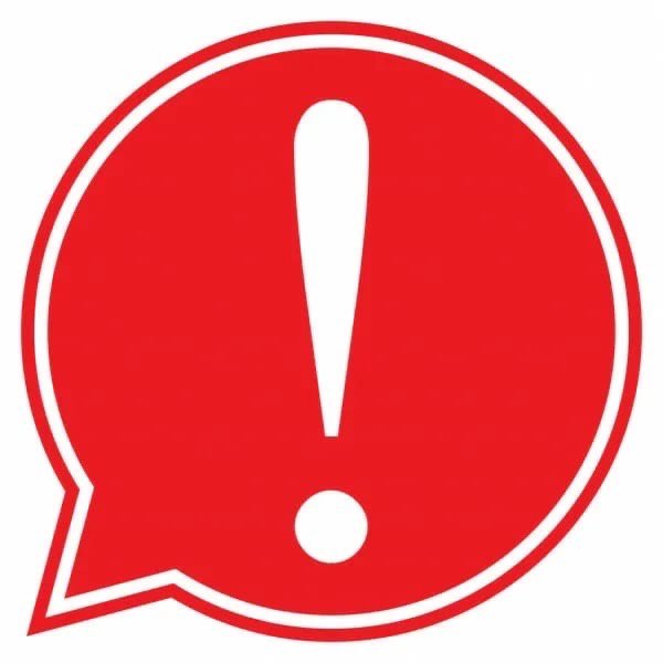 Красный восклицательный знак