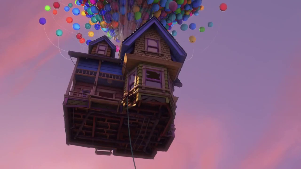 Летающий шарик дома