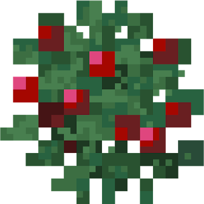 Ягодный куст из МАЙНКРАФТА